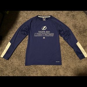 Tampa Bay Lightning Majestic Long Sleeve Tee